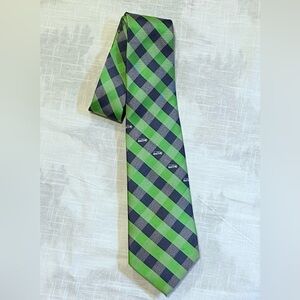 NFL Seattle Seahawks tie. Blue & green.